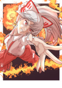 右ストレートで