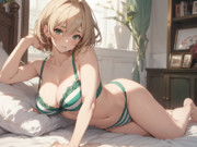 ネギ色のランジェリーのジータちゃん