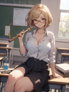 メガネ教師のジータちゃん