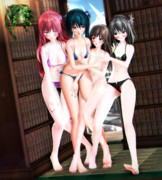 【今日のミクお姉さん】みんなで もみもみ♪ すりすり…♪