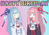 4/25は葉姉妹の誕生日