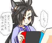 今更始めたモンハンを手伝ってくれるエアシャカール