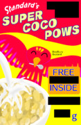 Super Coco Powsシリアルの外箱、██年頃のもの。