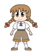 477 ぴちゅーん里香【東方Project 立ち絵素材 PNG】