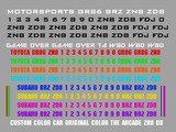 FDJ モータースポーツ プラモ 2024 ZN8 ZD8 25 パロ