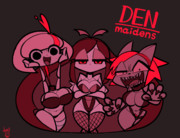 【イラスト】DEN maidens【人外娘】