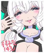 糸目のあらあら系ママのもち子さん