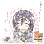 もちろん寿司も食う