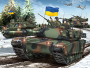 ウクライナ陸軍 M1A1 エイブラムス 主力戦車