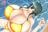 爆乳金ビキニいずみん