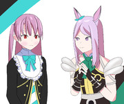 凜とマックイーン衣装交換