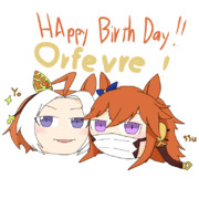 HBDオルフェーヴル！(とマスクド三冠馬)