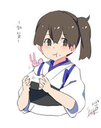 加賀『わたしの顔に何か付いていて？』