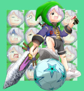 究極の騎士が立ち絵になるだけでPTの誘いが来るわけで。