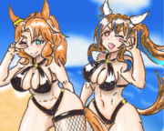 水着パーマー＆ヘリオス