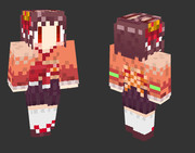 マインクラフト 雀魂 一姫 スキン