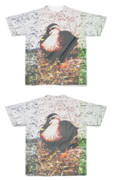 Tシャツ | フルグラフィック | 畑にいたハシビロコウ