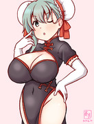 わんどろチャイナドレスのすずやん