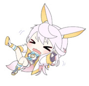 じたばたボル姉さんGIF