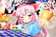 【今日のきさらぎちゃん】クレープおいしいね…♡