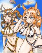 水着ヘリオス＆パーマー