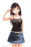 夏服の女の子