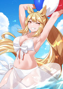 水着シロサイ