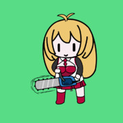 【GIF】乳揺れチェーンソーマキ弦巻