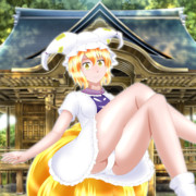 [東方] 八雲藍にミニスカを着せてみた