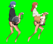 下北沢の幻獣に跨るリョウ喜多GB