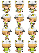 白上虎太郎 RPGツクールMVキャラチップ