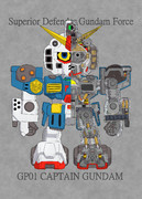 SDガンダムフォース20周年本寄稿イラスト