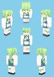 【Minecraft】ずんだもん：ウェイトレス衣装