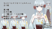 なんかつよそうなつくよみちゃん立ち絵