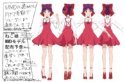 ねこ娘　3Dモデル配布予告