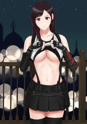 ニコニコ復活おめでとう　ティファの胸の傷　Tifa's chest wound