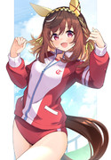 体操服なブエナビスタちゃん