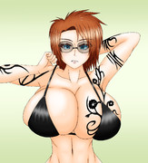 黒ビキニコハク姉貴