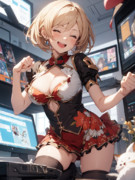 ニコニコ静画が復活したので大いに喜ぶジータちゃん