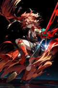 東方project 東方 フランドールスカーレット AIart AIイラスト AI AIlust