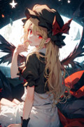 東方project 東方 フランドールスカーレット AIart AIイラスト AI AIlust