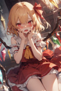 東方project 東方 フランドールスカーレット AIart AIイラスト AI AIlust