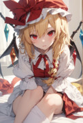 東方project 東方 フランドールスカーレット AIart AIイラスト AI AIlust