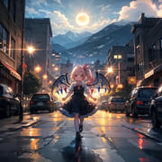 だ～れもいない、ストレスのない世界