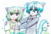 この二人を一緒に描きたかった