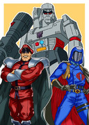ベガ＆コブラコマンダー＆メガトロン