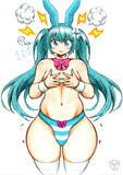08/02▽パンツ&バニーの日(ﾊﾟﾝﾂ&手ﾌﾞﾗ版)
