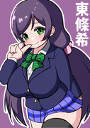 東條希さんを描きました