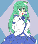 真剣に描いた