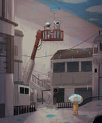 今日もいい天気